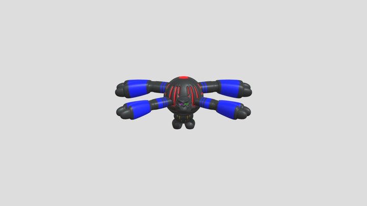 Volcanon rig 3D Model
