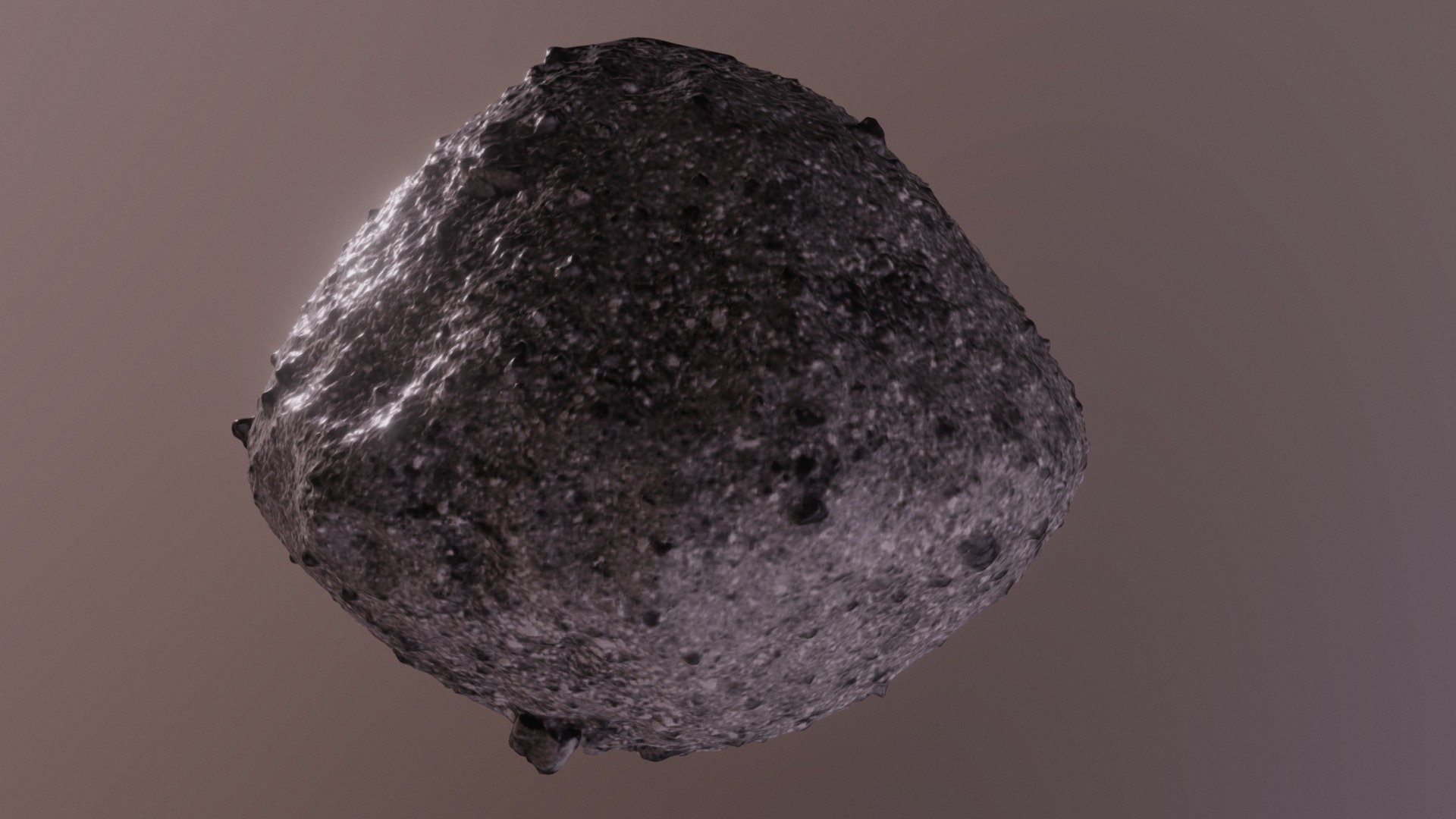 Asteroid Bennu - 3D model by likeonions [e0d0cd1] - Sketchfab