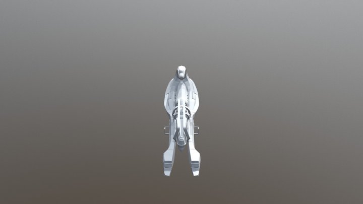 Weird Rifle 3D Model
