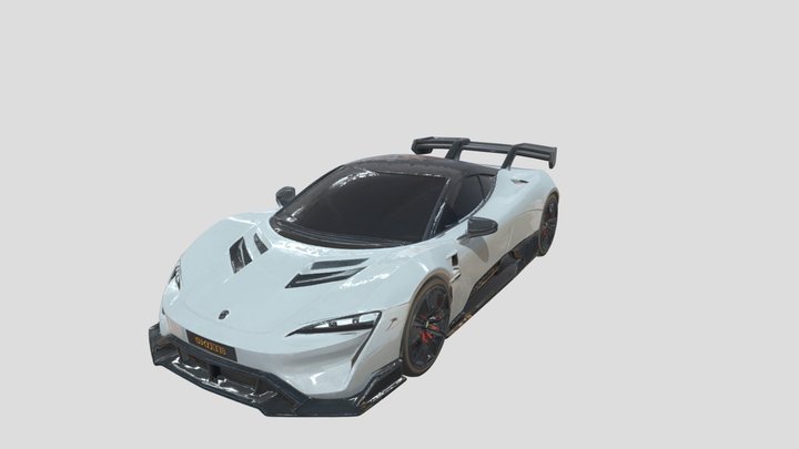 Supercar 3D model 3D Model