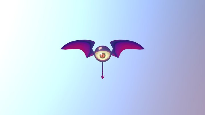 Eye monster foe 3D Model