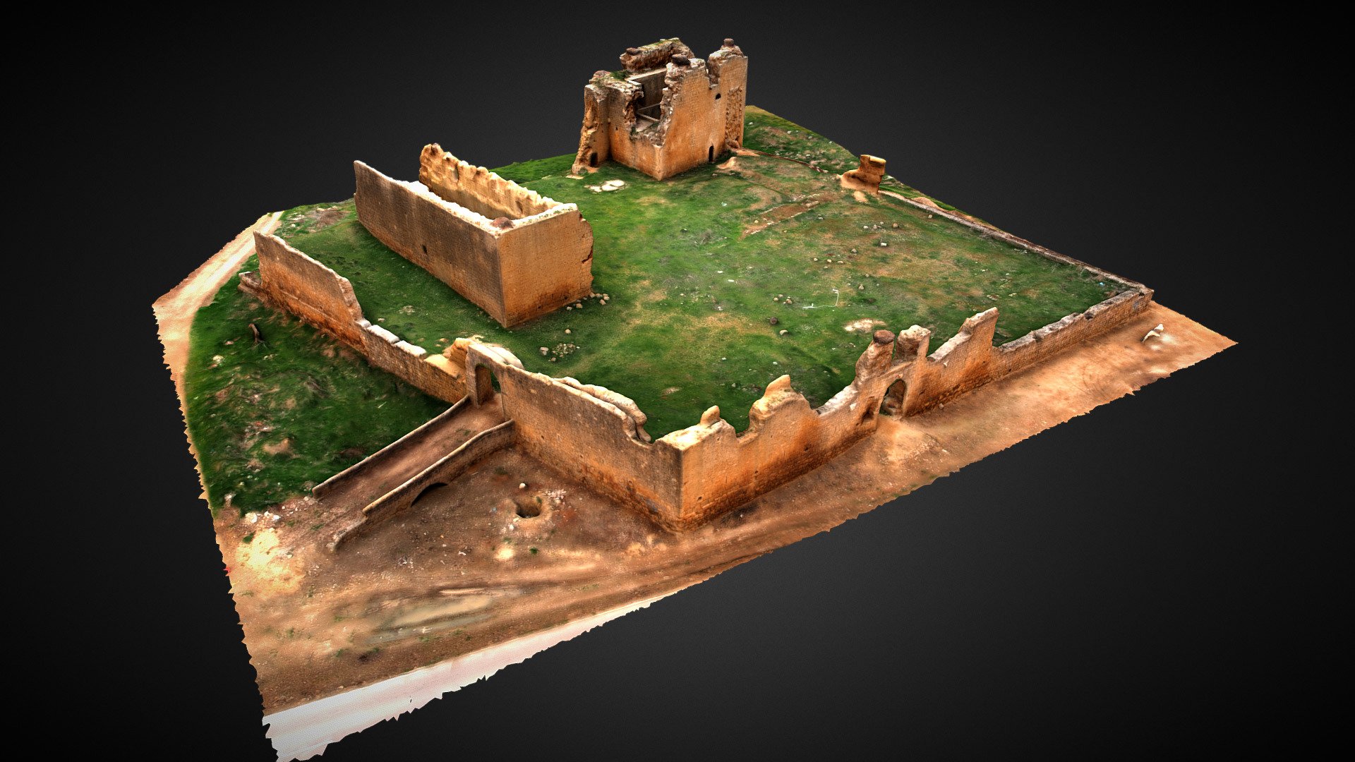 Castillo Villagarcia de Campos | 2012 - 3D model by DavidMarcos ...