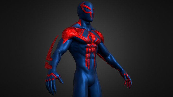Miguel O'hara Spider-Man Across The Spider-Verse 3D Model