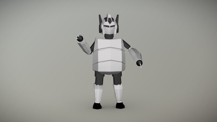 Robot A 3D Model