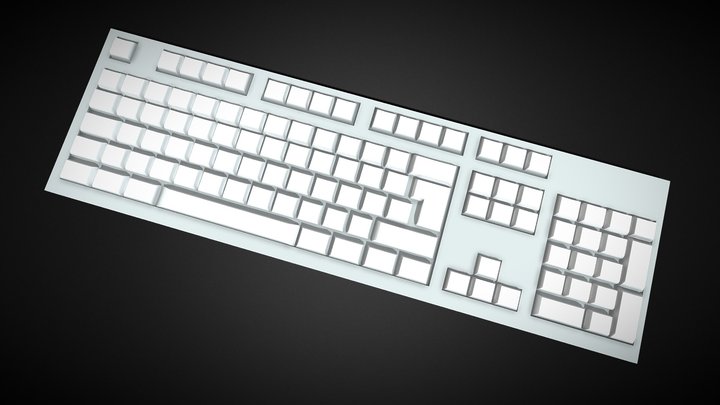Keyboard 3D Model