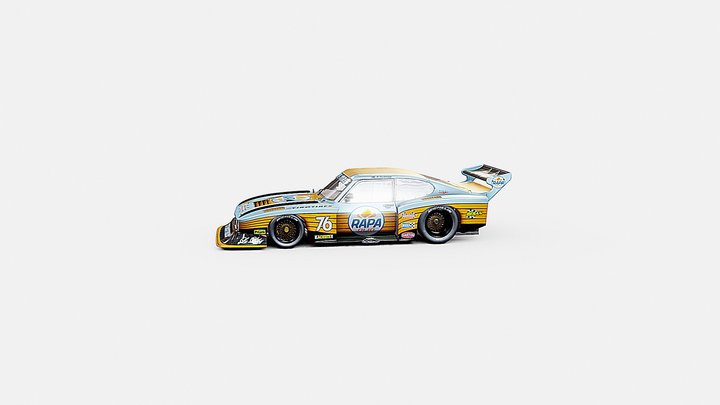 Zakspeed Ford Capri Gr.5 | www.vecarz.com – Modello 3D gratuito STL