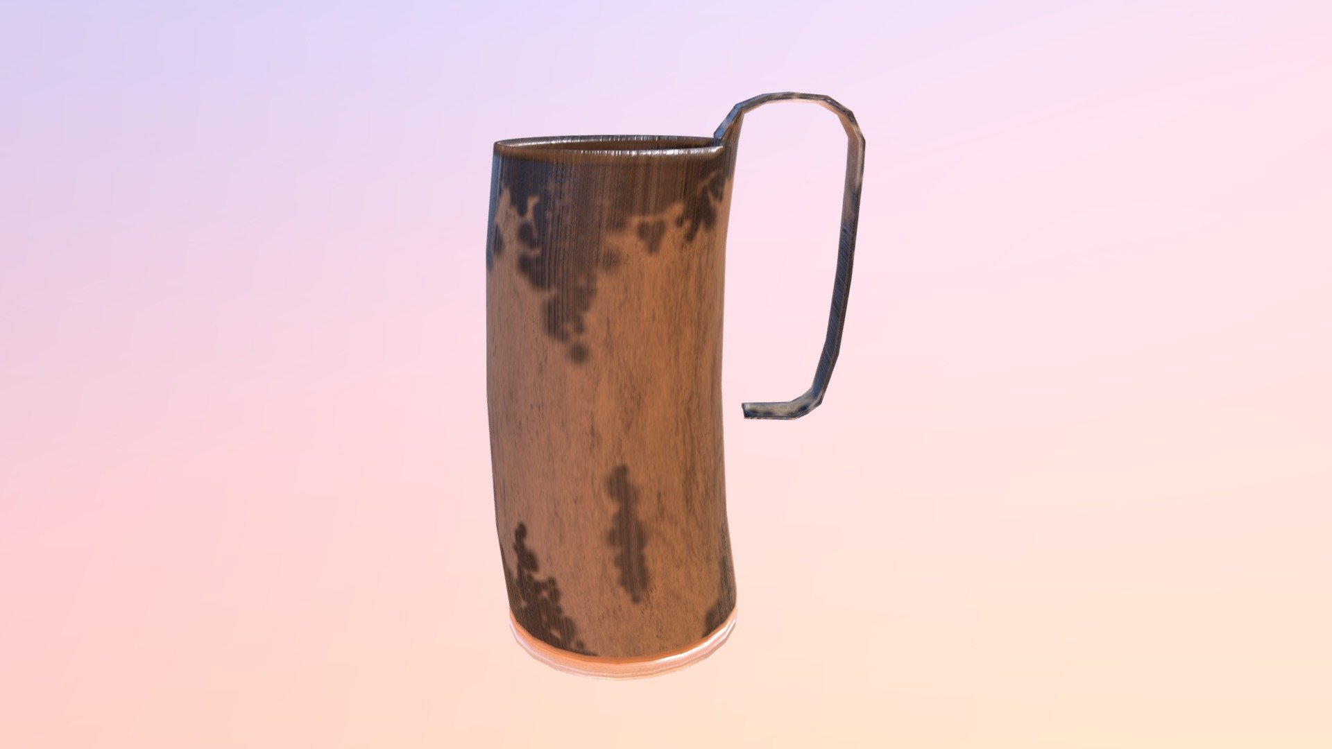 Medieval Horn Tankard