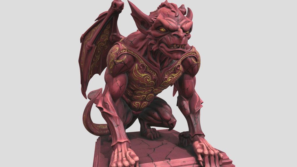 red gargoyle