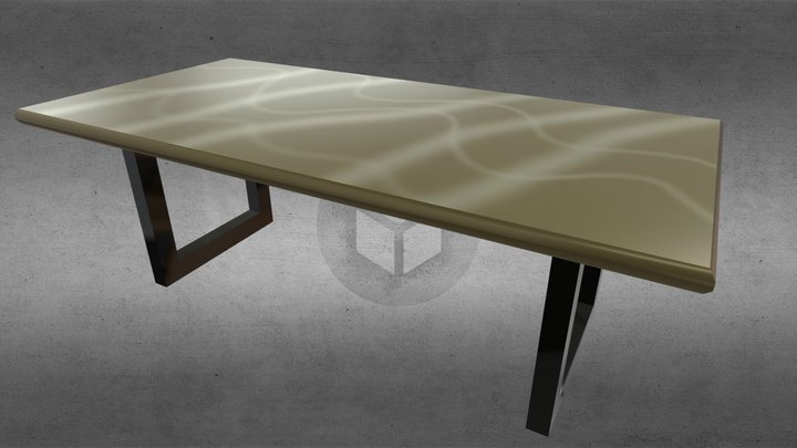 Futuristic Table – Modello 3D gratuito STL