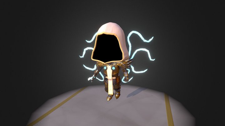 Cute Tyrael 3D Model