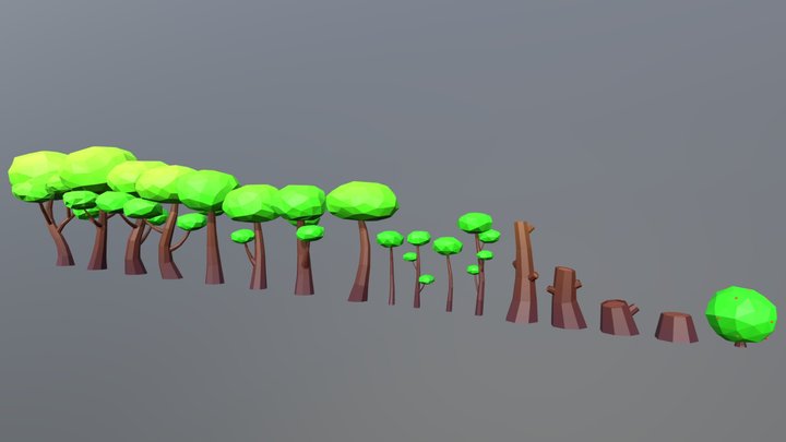 Vegetation - Makao Island (Game) 3D Model
