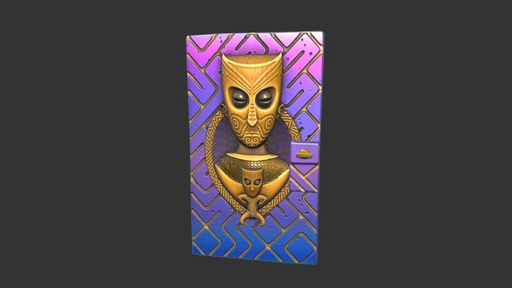 Voodoo Door 3D Model