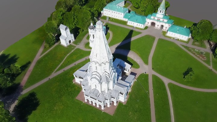 CHURCH OF CHRIST ASCENTION IN KOLOMENSKOE 3D Model