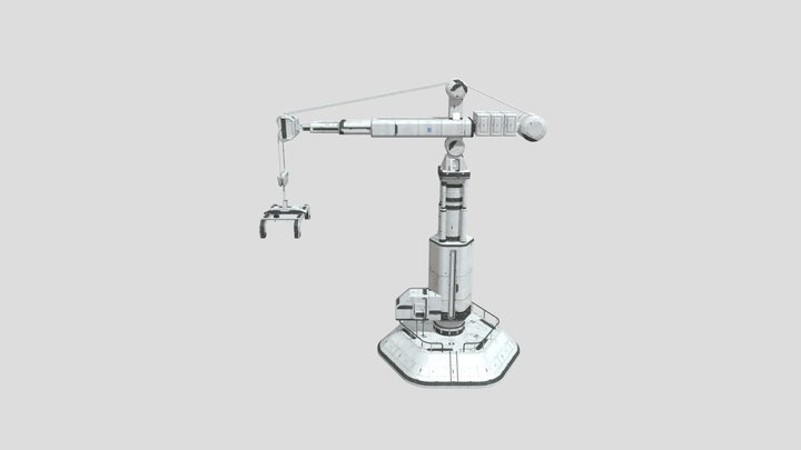 Crane 3D Model