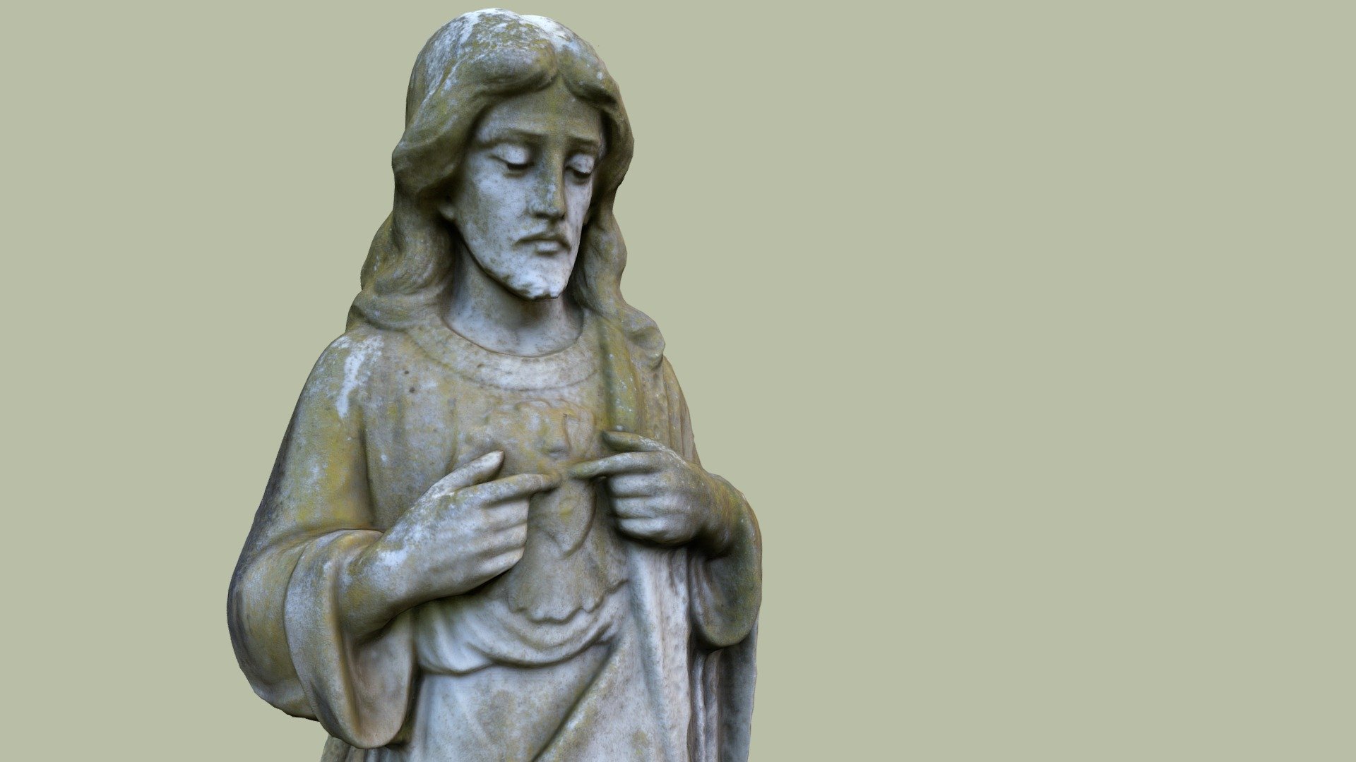 Jesus Christ Statue / Gravestone