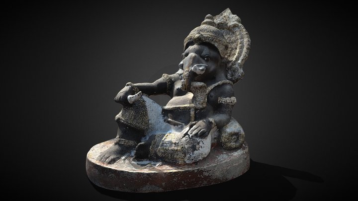 Character - Ganesha IIII พระพิฆเนศ 3D Model