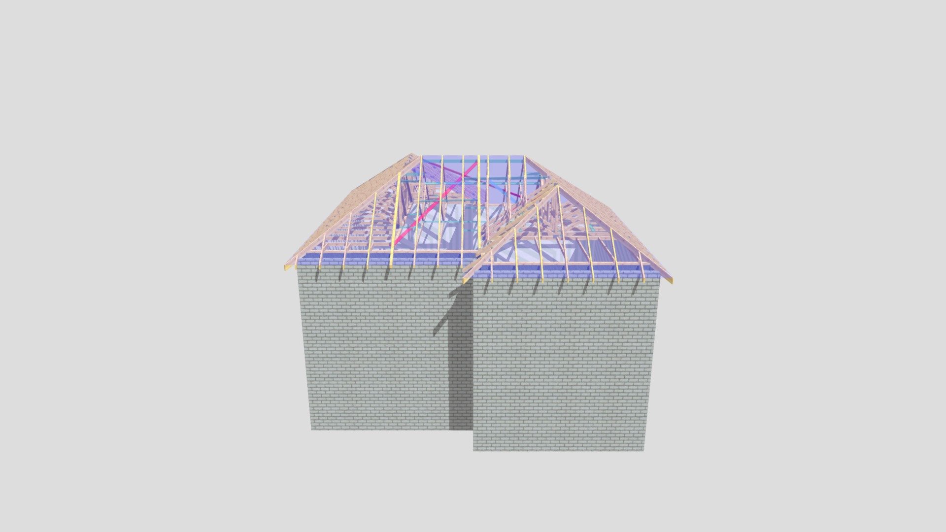 P12451B, Roof Layout