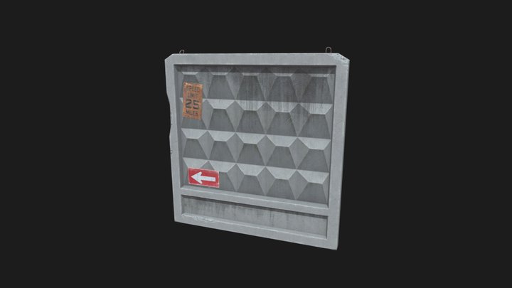 Fence_GameDev Legend 3D Model