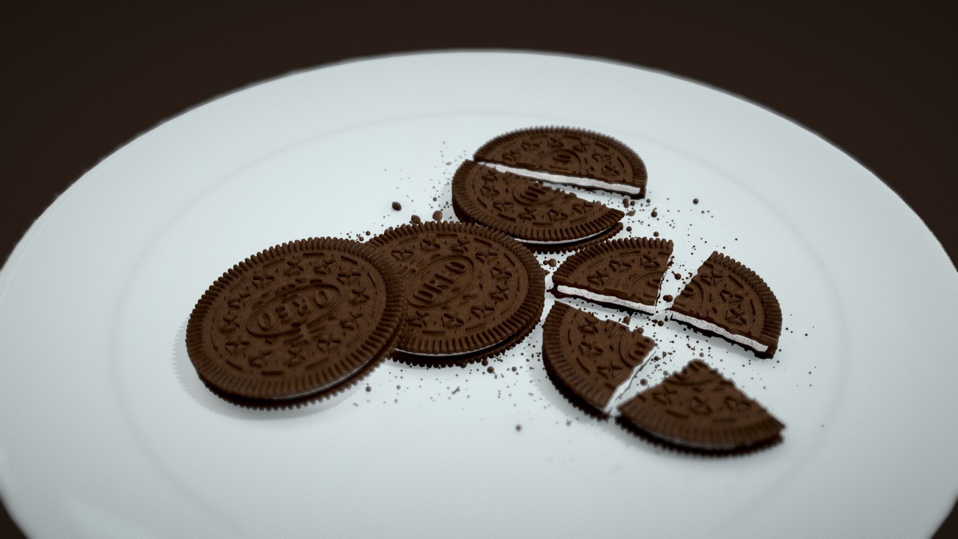 kitchen table poly oreo