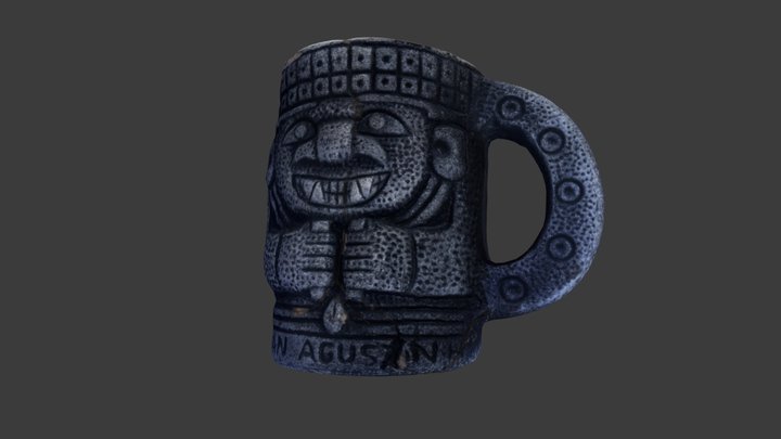 Photogrammetry - San Agustin's cup 3D Model