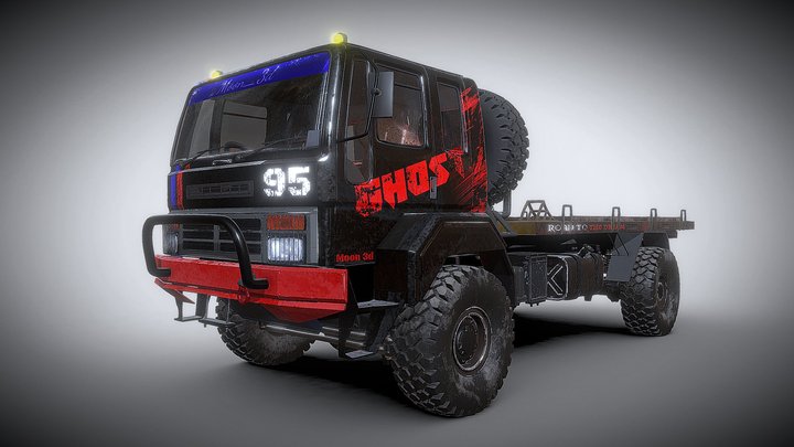 ashok leyland stallion 3D Model