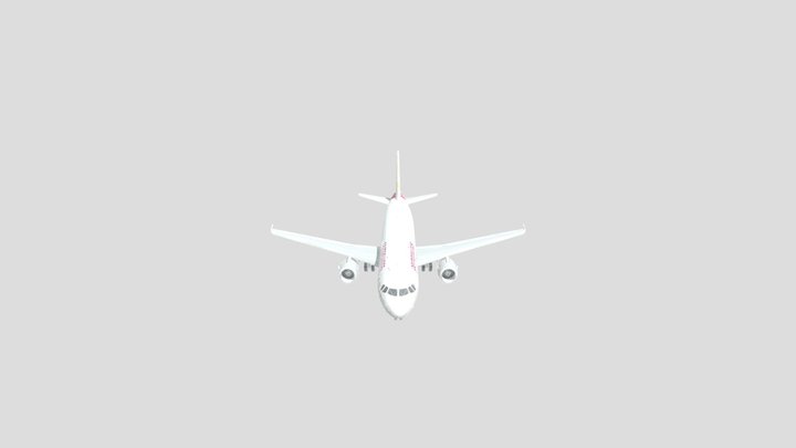 Germanwings+A320 3D Model