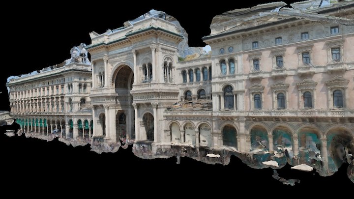 Galleria Vittorio Emanuele II 3D Model
