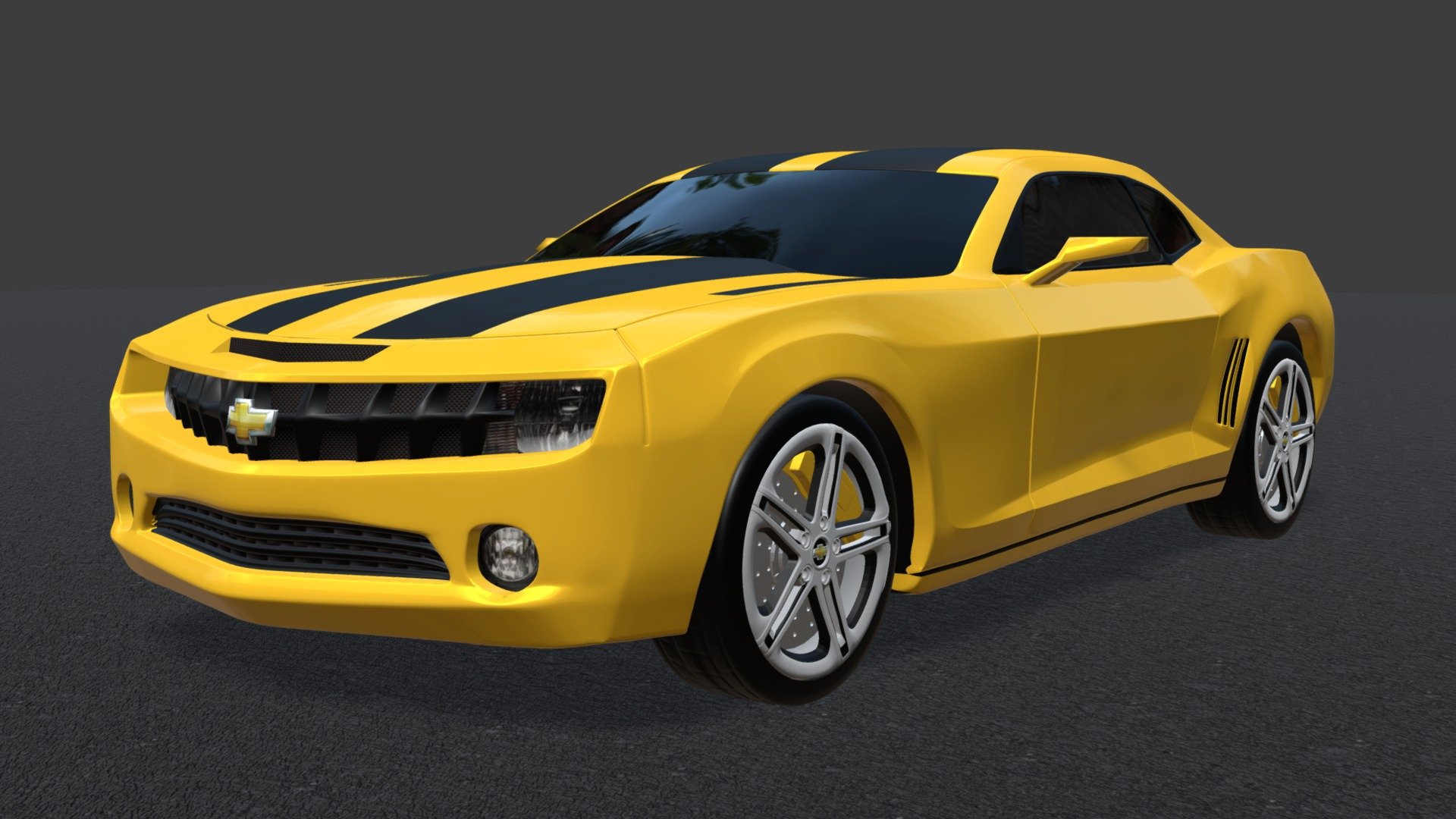 Chevrolet Camaro SS 2009 - Download Free 3D model by andikapratamaw  (@andikapratamaw) [e0dc72a]