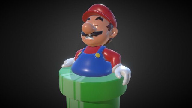 Fat Mario 3D print 3D Model