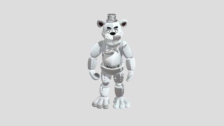 Movie_ Freddy Fazbearoptimized_COSTUME 3D Model