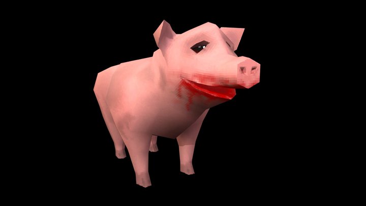 PIxelated pig [Horror]