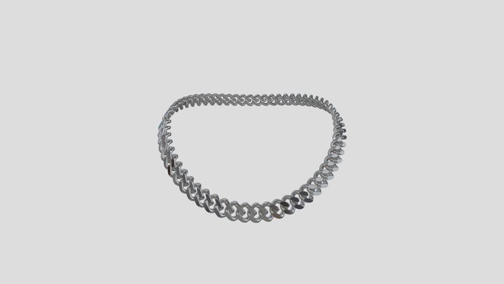 Cuban link Chain 3D Model
