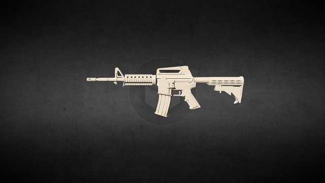 M4A1 3D Model