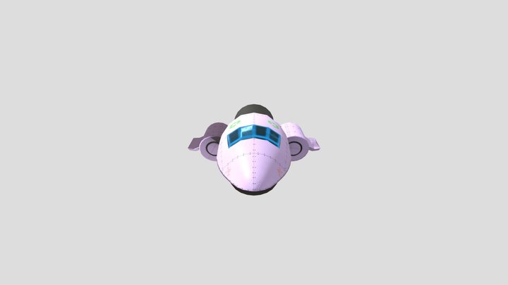 Celestial Sweep - Spaceship (Custom) 3D Model