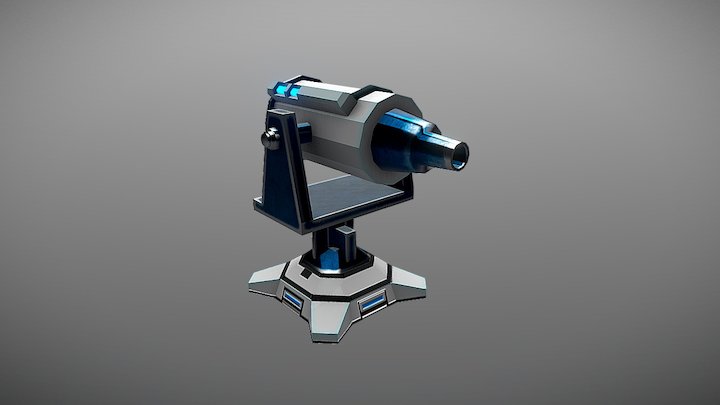 Turret 3D Model