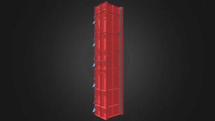 Formaleta-metalica-30x40 II 3D Model