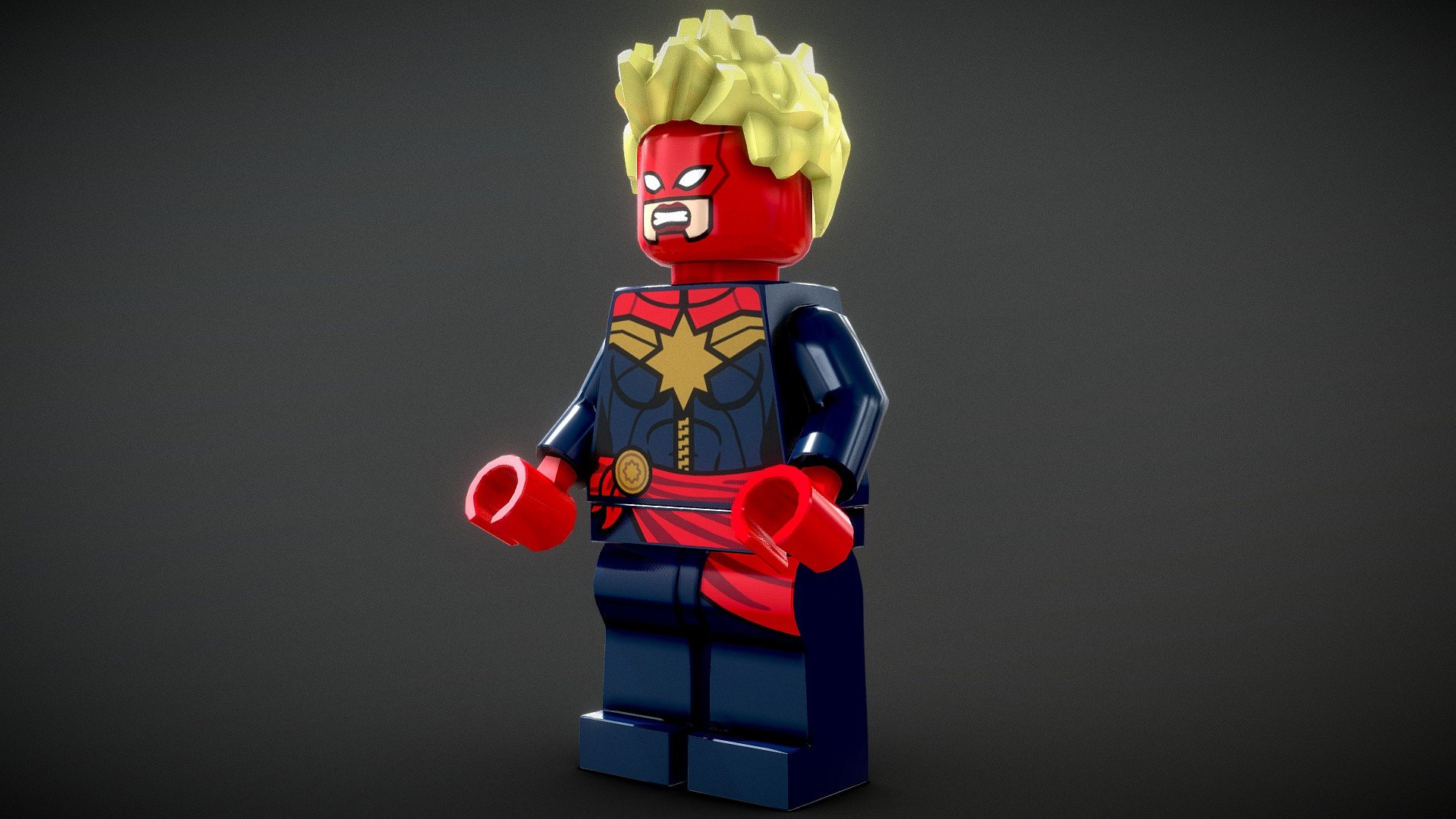 LEGO - Captain Marvel (Mask)