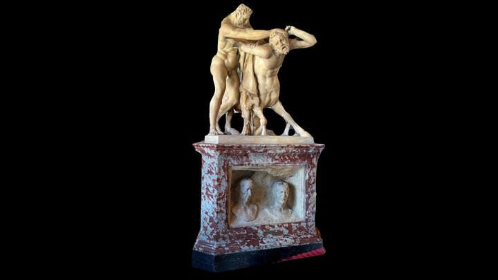 Florence Uffizi -Hercules & Centaur (Scaniverse) – Free 3D Model STL