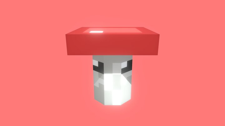 Minecraft - Mushroom 3D Model