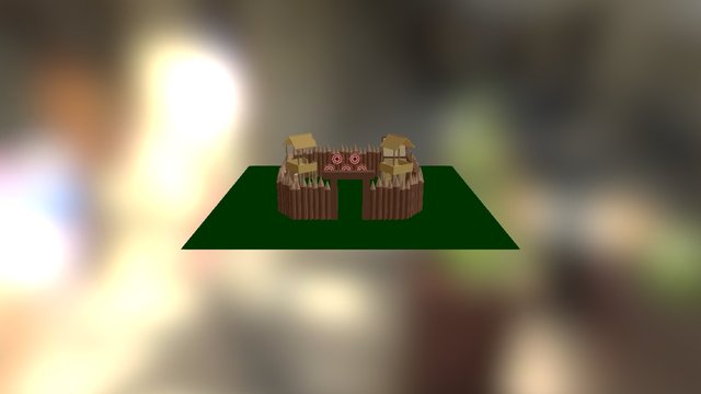 Barracks 3D Model