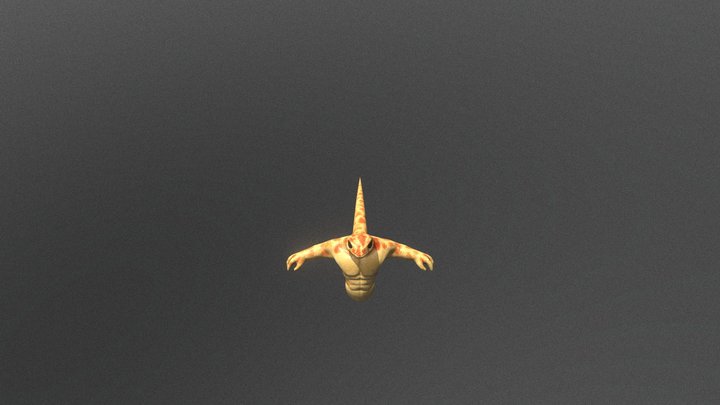 Snake-Frog-Man 3D Model