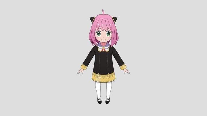 Anya Forger 3D Model
