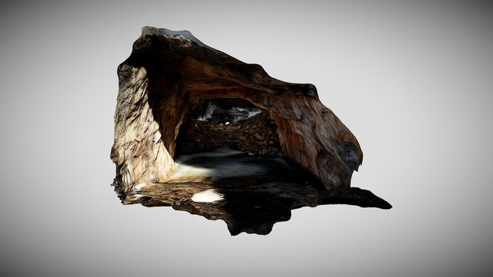 (Kate's) Cove Cave Entrance 3D Model