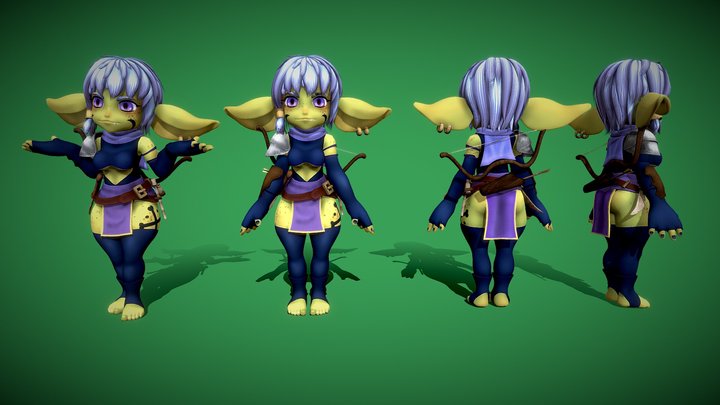 Goblin Scout 3D Model