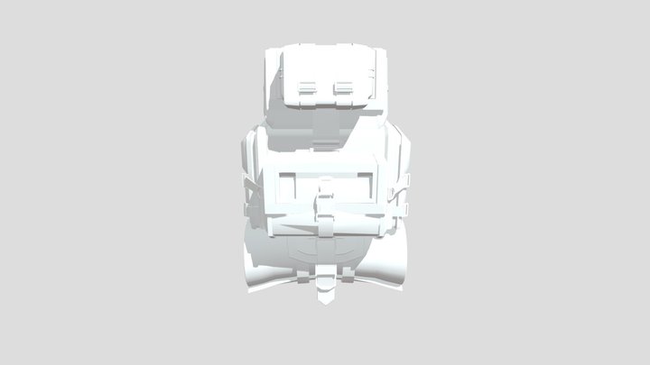 STYLIZED BACKPACK 3D Model