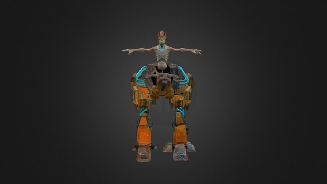 Saw Face - SunRoach 3D Model