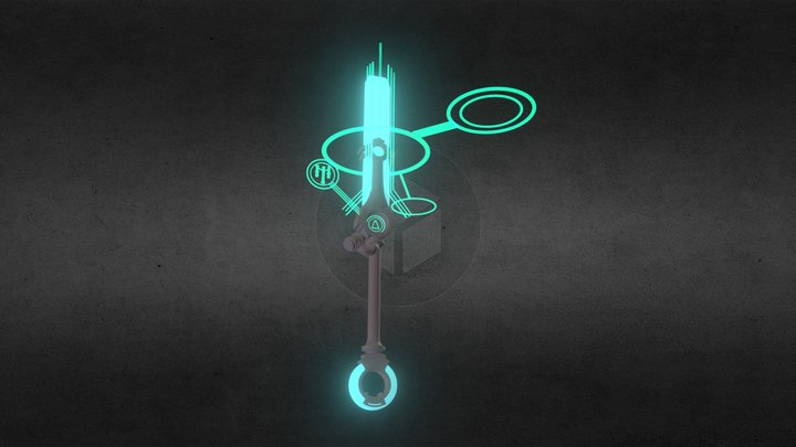 Ekko weapon 3D Model