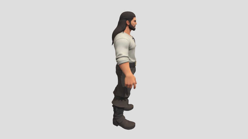 Strong Man Model by Tripo