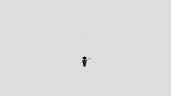 Ursula_eyes jumpscare2 3D Model