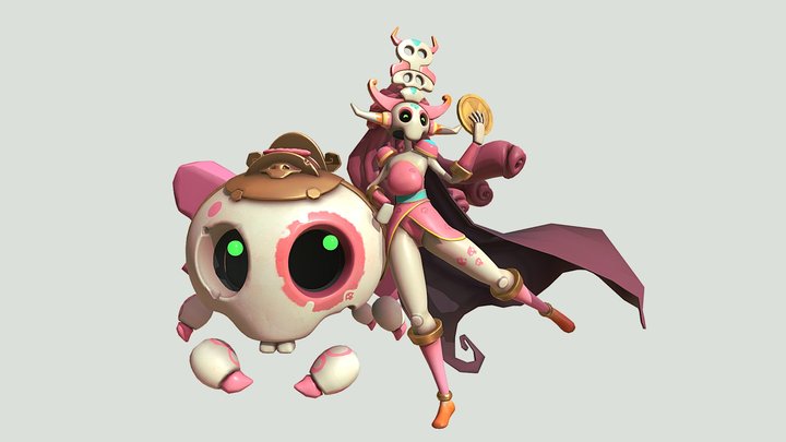 Journey to the West 3D Model